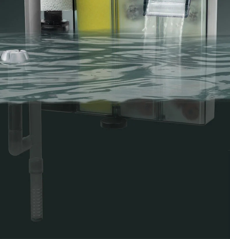 Powerful Aquarium External Filter Wall Mounted Fish Tank Filter Barrel Efficient Water Purification And Circulation System
