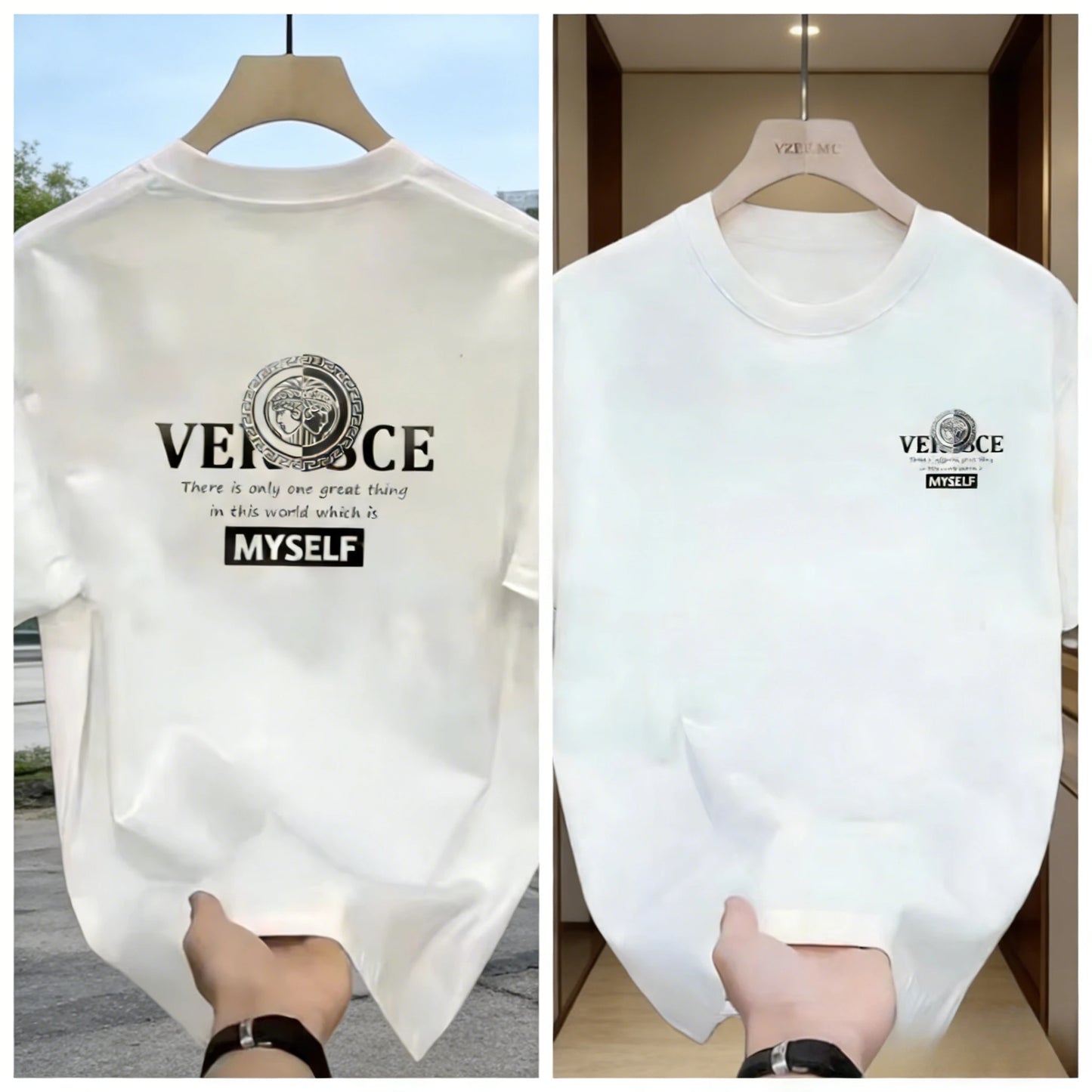 2026 Fashion Brand Printed Shirt - Summer High-End Luxury Men's and Women's Cotton Short-Sleeved T-Shirts - Fashion Shirts