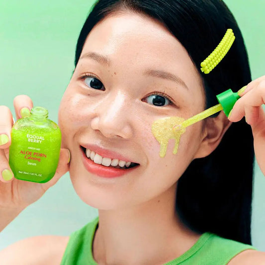 30ml Korean Sensitive Skin Soothing Essence - Gentle Acne-Free Repairing Deep Moisturizing Glowing Daily Skincare Product