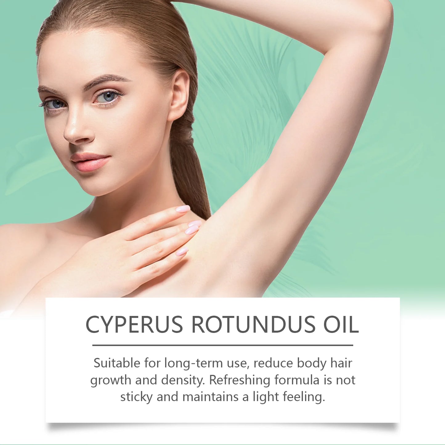 Cyperus Rotundus Essential Oil Anti Redness Soothing Plant Oil Reduce Irritation Body Moisturizing Smooth Hair Removal Care Oil