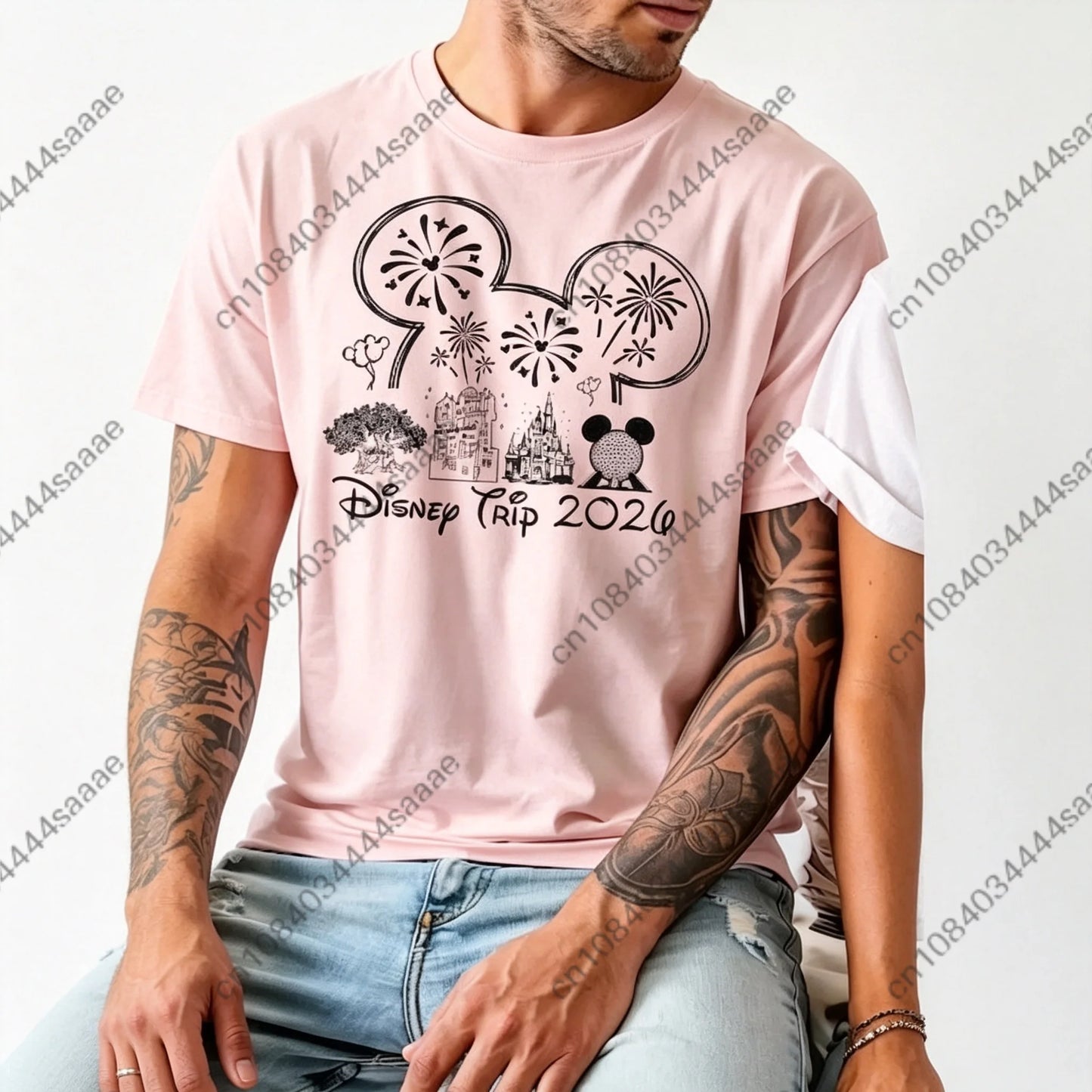 2026 Latest Hot Selling Commemorative T-shirt for Men and Women, Casual Sports Fashion, Adult and Children's Parent-child Wear