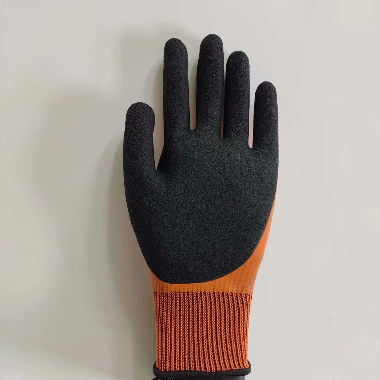 1 Pair Work Gloves Waterproof Rubber Non-Slip Double Coated Wear-Resistant Safety Gloves Construction Gardening Mechanics