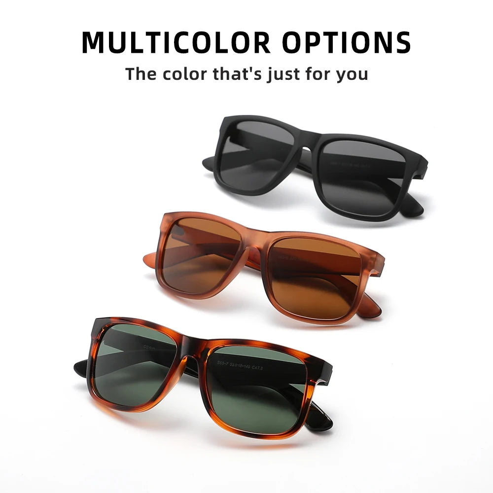 Classic Polarized Sunglasses for Men Women UV400 Protection Trendy Driving Fishing Outdoor Sun Glasses