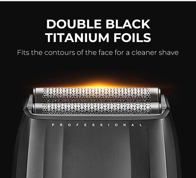 VGR Hair Trimmer Professional Clipper Cordless Barber 9000 RPM Rechargeable Hair Cutting Machine Metal Trimmer for Men V-640