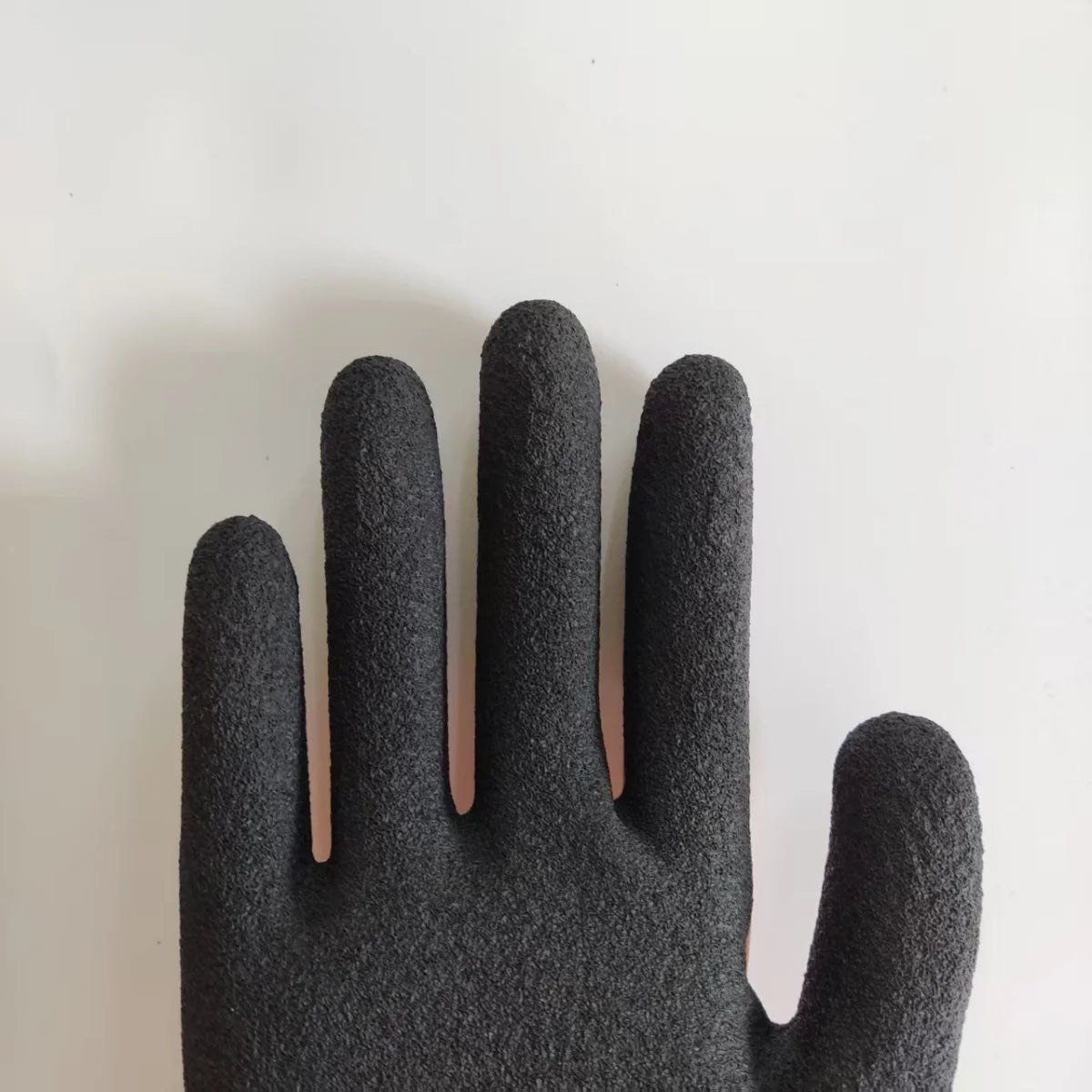 1 Pair Work Gloves Waterproof Rubber Non-Slip Double Coated Wear-Resistant Safety Gloves Construction Gardening Mechanics