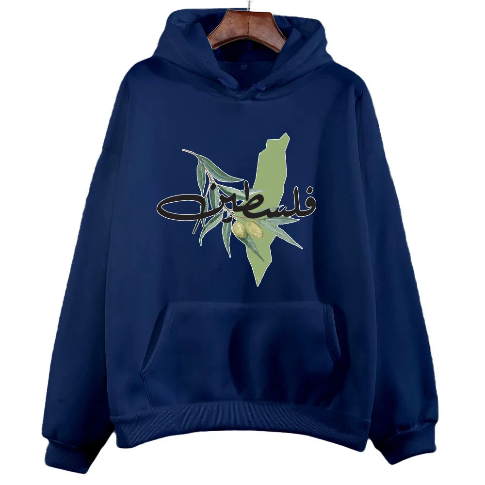 Palestine Arabic Palestinians Men Women Printed Hoodies Folklore Thobe for Girls Autumn and Winter Hoodie Pullover Sweatshirts
