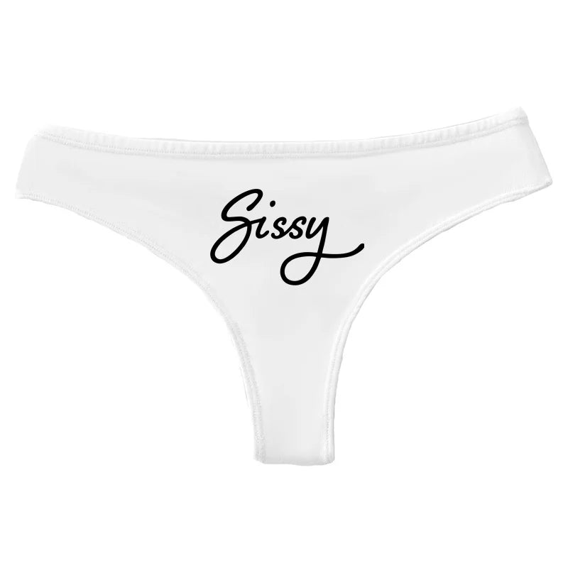 Multicolor Cotton Thongs Low Waist Underwear Thong Sexy Thongs For Women Funny Gifts Couple Gifts Thong Panties Ladies Underwear