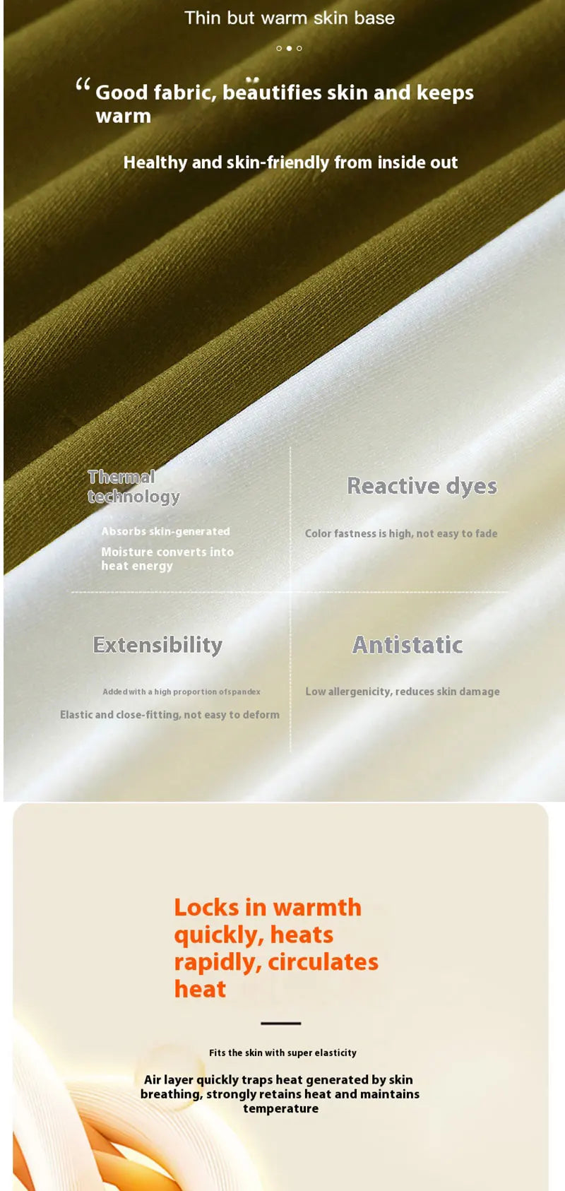 Women's Thermal Underwear Winter Clothes Seamless Thick Double Layer Warm Lingerie Women Thermal Clothing Set Woman 2 Pieces