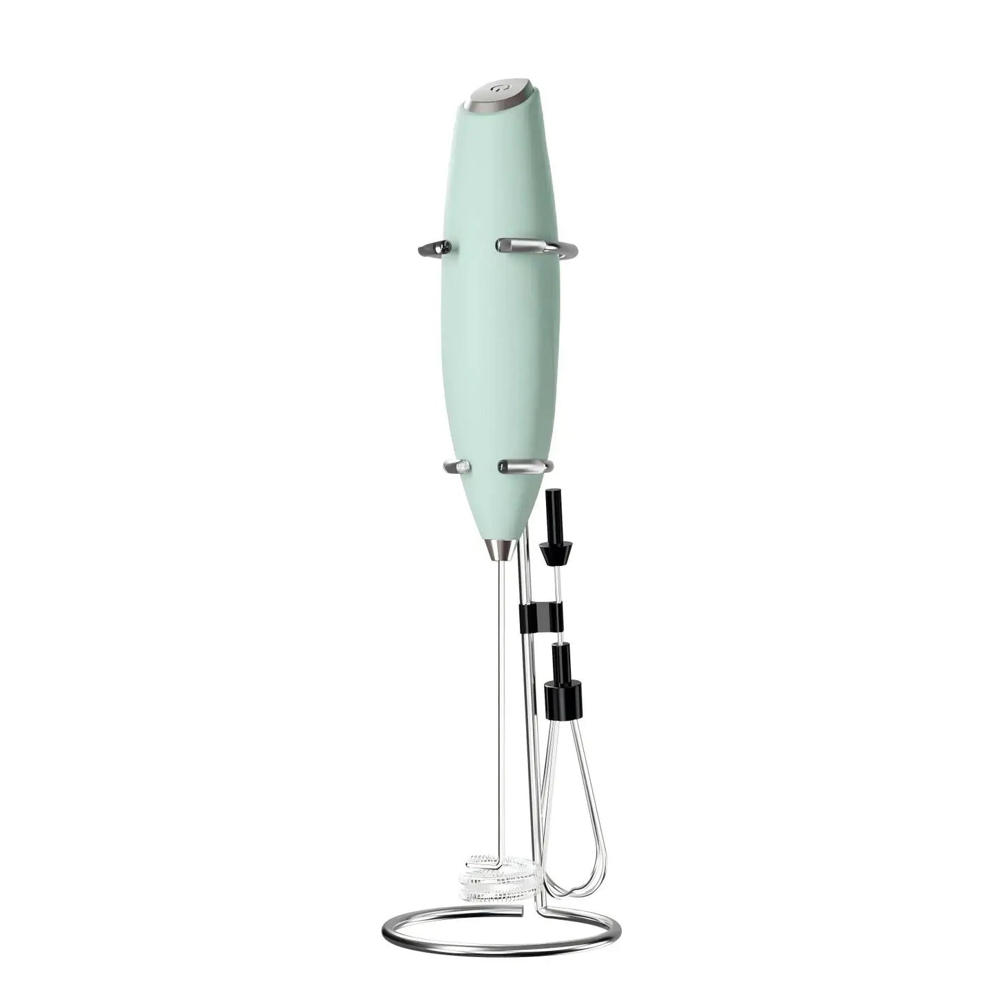 Hand Blender Electric Egg Beater Milk Frother Handheld, Mini Electric Drink Mixer Foamer with Stand for Coffee Lattes Hand Blend