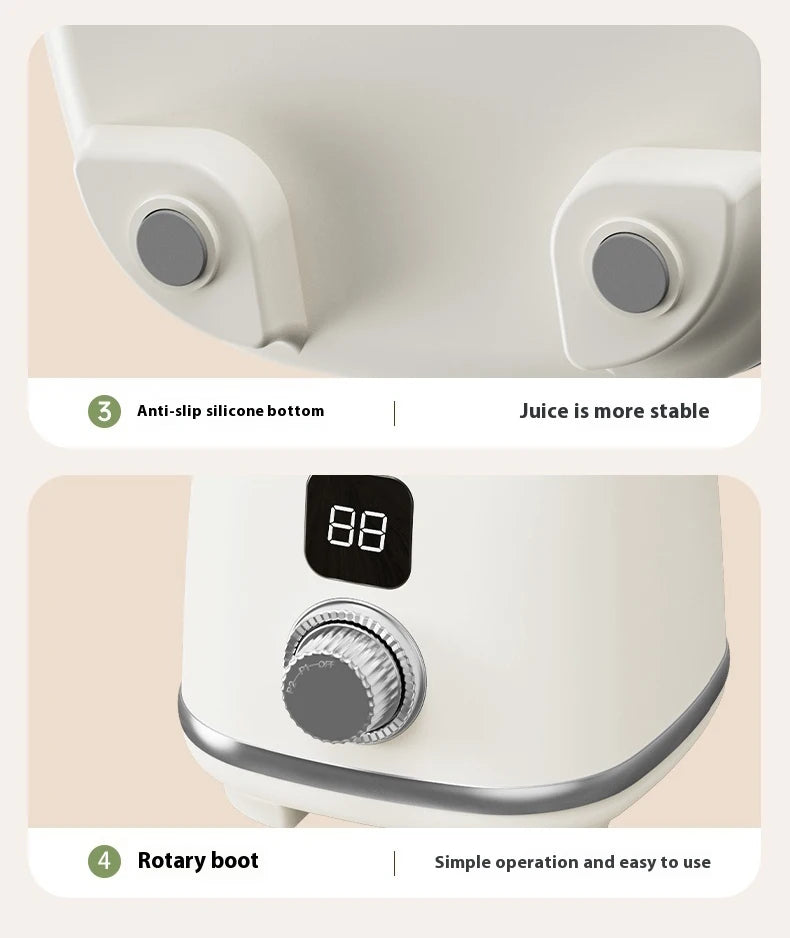 Portable Juicer Blender 600ml Electric Fruit Juicer USB Charging Lemon Orange Fruit Juicing Cup Smoothie Blender Machine