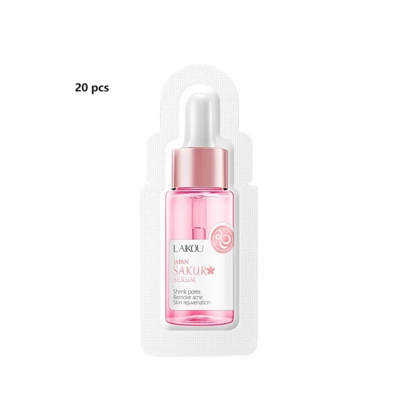 20pcs LAIKOU Sakura Face Serum skincare Moisturizing Brightening Anti Wrinkle Anti-Aging Facial Essence Skin Care Products