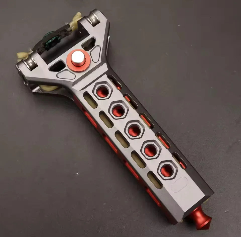 Tactical Slingshots for Adults, Auto Loading Slingshot with Magazine | Aluminum Alloy Material, Precision Rapid Fire, Hunting