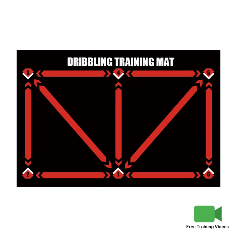 Football Training Mat Foldable Rug Dribbling Futbol Voetbal Training Mats Carpet Kids Soccer Indoor Equipment Durable Non Slip