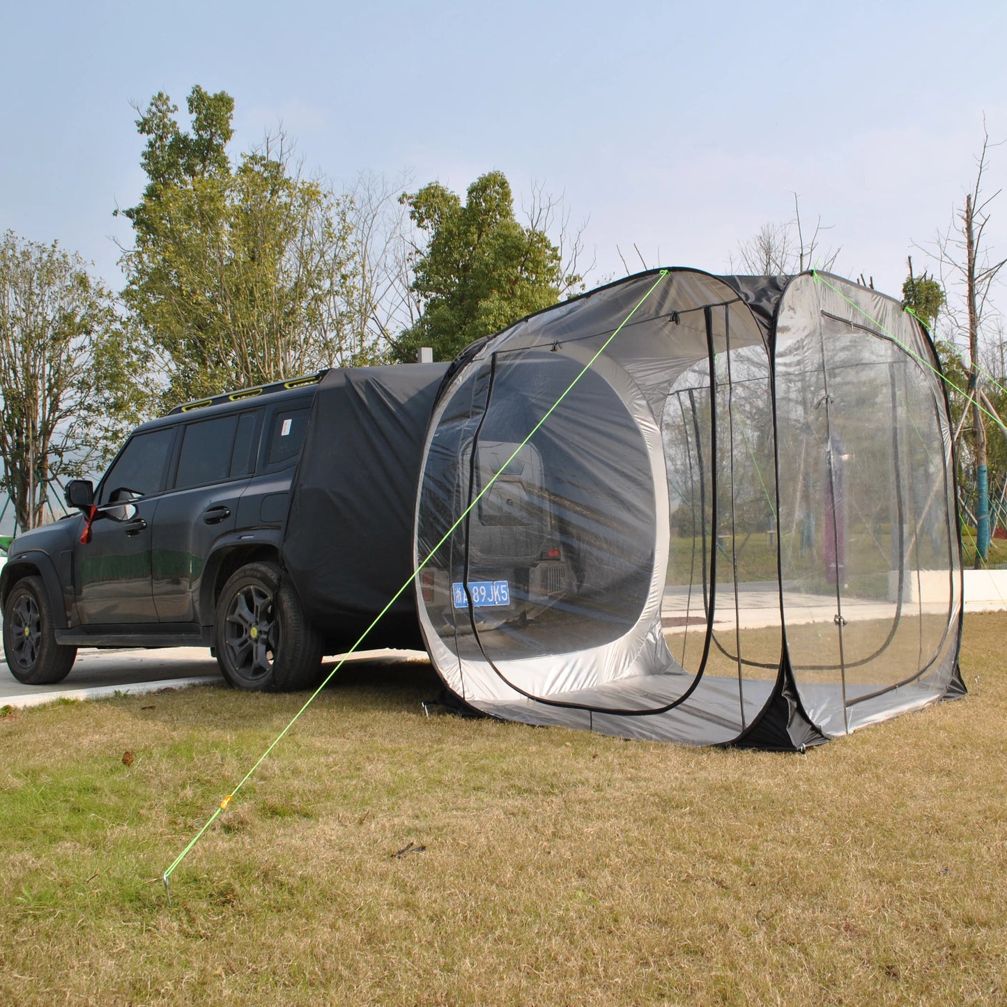 Car Rear Automatic Tent, Car Tailgate Tent,Pop Up Car Rear Tent, SUV Tents Car Tents for Campers Multipurpose Truck Tent