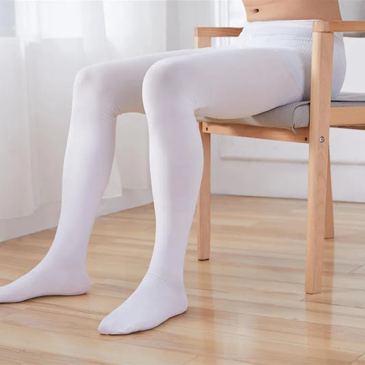 1pcs  Men 55-100kg Pantyhose Extended Black And White Spring Autumn Thin Sports Basketball Tight Stockings Pants Silk Skin Color