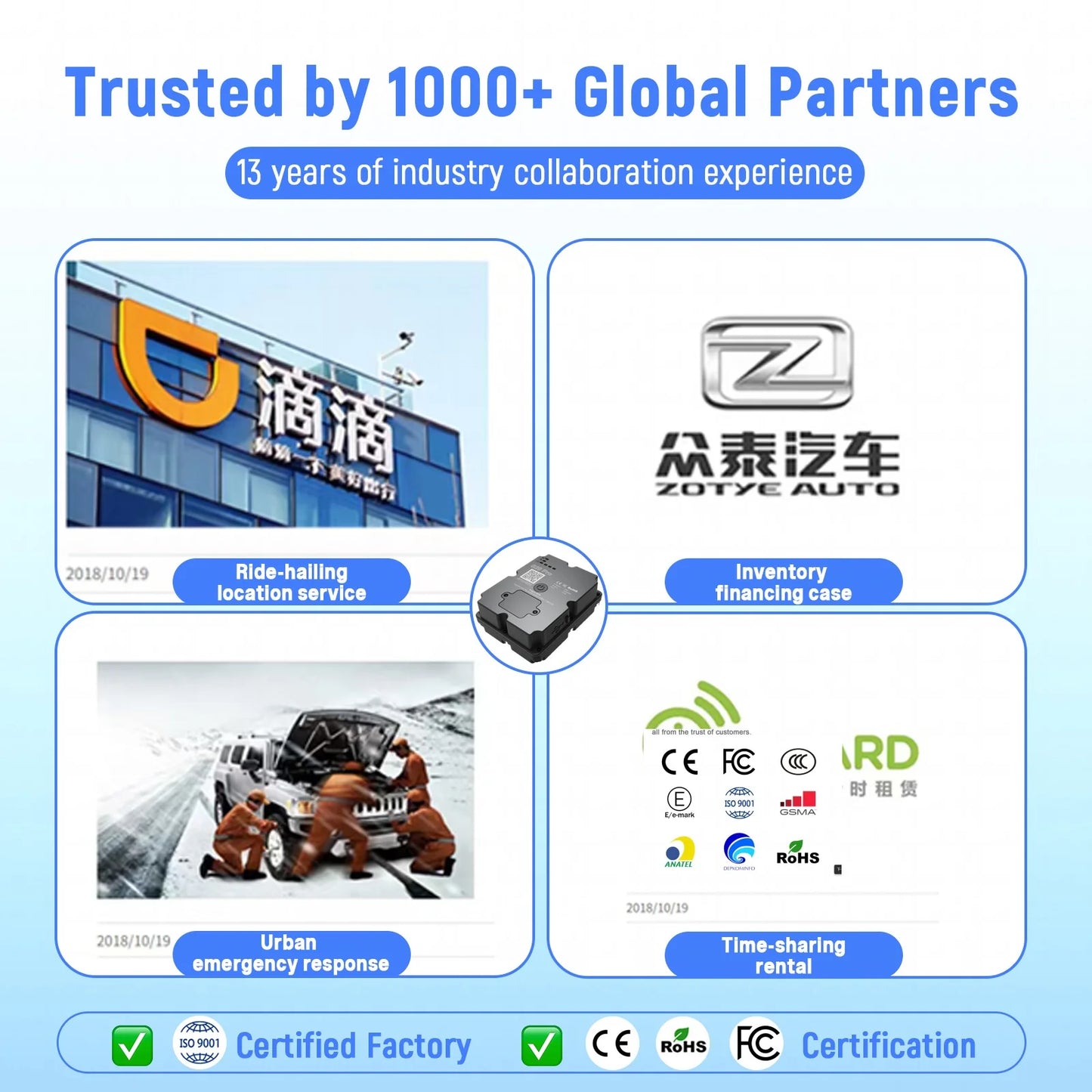 4G GPS Tracker Car Motorcycl Alarm Tracking Real-time GPS Locator Device Anti-theft Alarm Geo-Fence Position APP