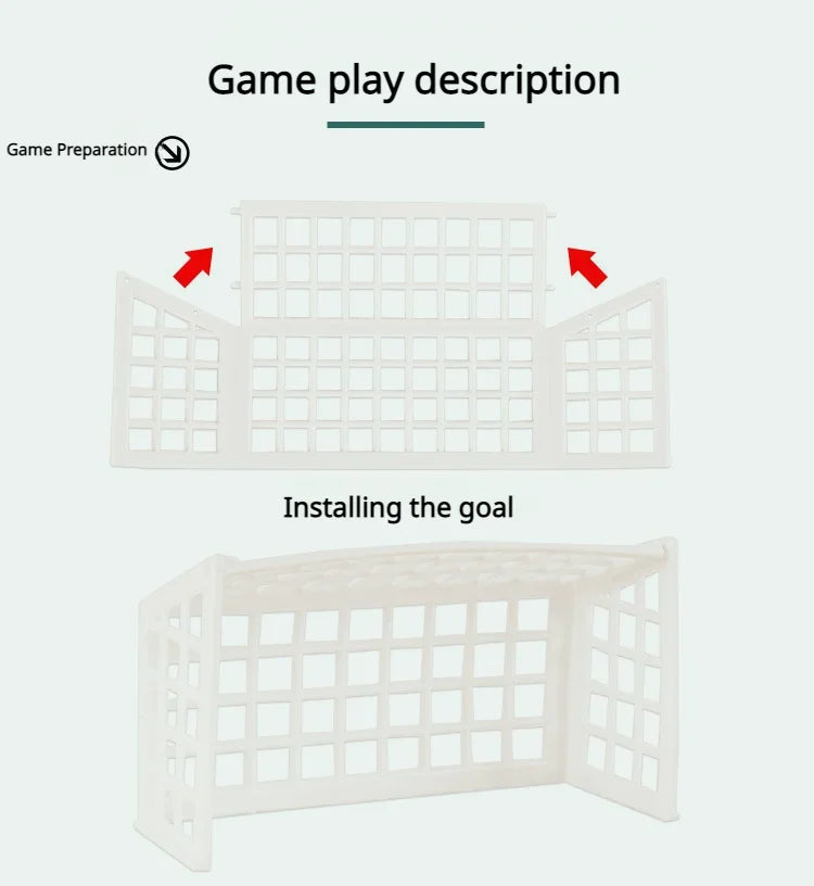 Finger Football Game Sets with Two Goals Funny Family Party Finger Soccer Match Toy for Fans Club Party Gifts for Kid Table Game
