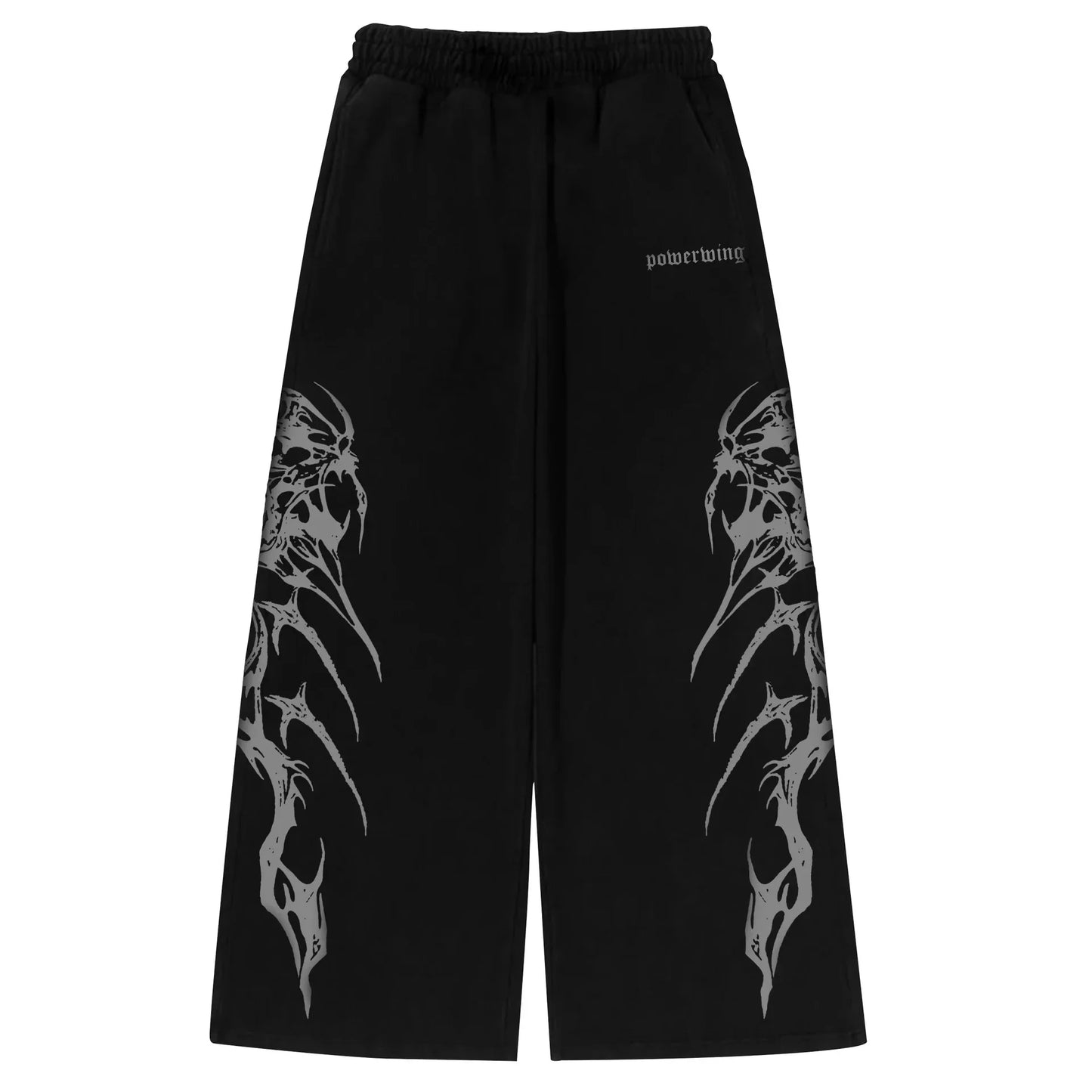 Streetwear Jogger Pants Men Women Unisex Loose Gym Workout Trousers with Drawstring Wide Leg Casual Fitness Fashion Alternative