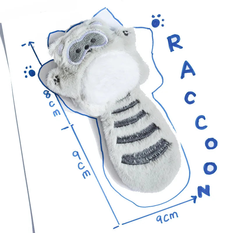 Pet Cute Animals Toy Pet Dog Plush Sound Toy Teddy Bear  Pet Plush Toys Interactive Toy Puppy Dog Accessories for Small Dogs