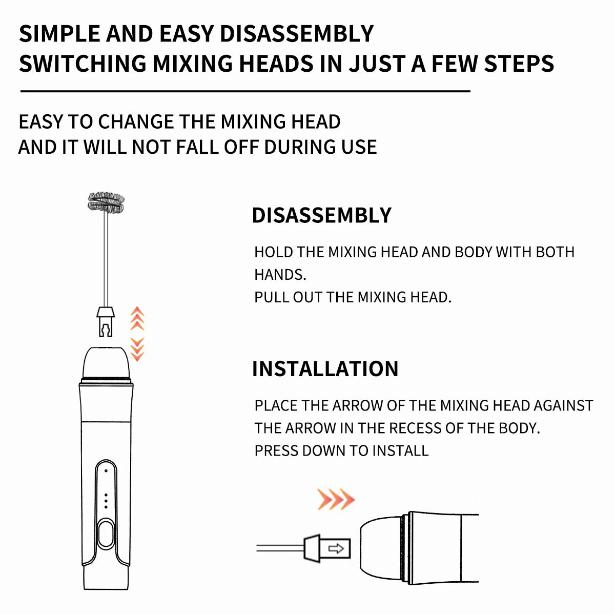 Milk Frother Handheld Foamer Coffee Maker Egg Beater Cappuccino Stirrer Mini Portable Blender Kitchen Whisk Tool