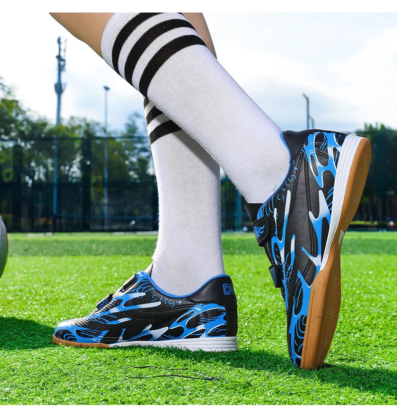 Kids Soccer Shoes School Football Boots Professional Cleats Grass Training Sport Footwear Boys Outdoor Futsal Soocer Boots 28-38