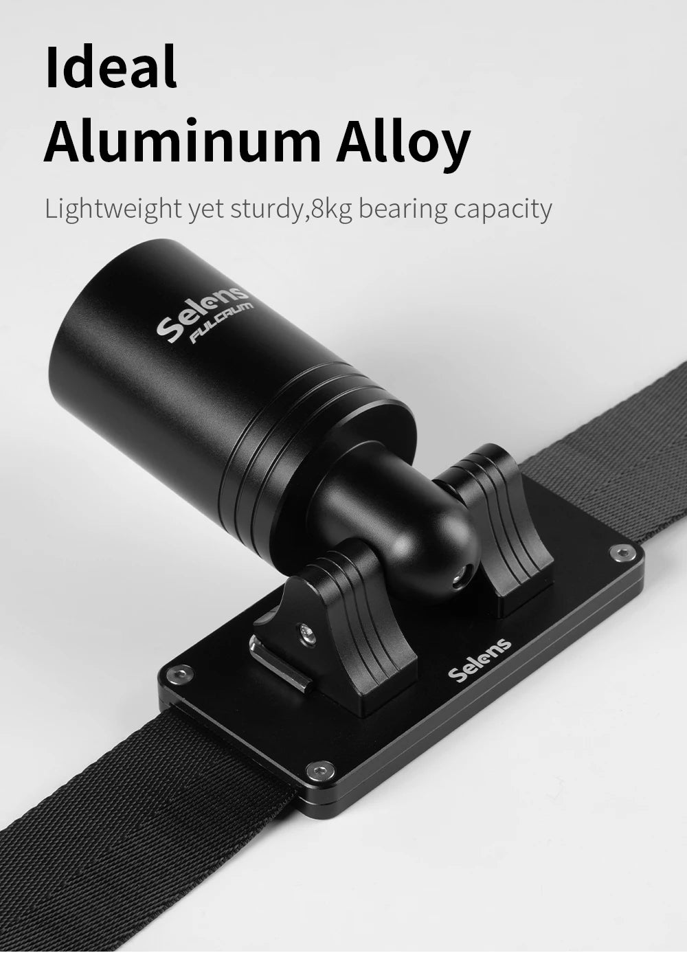 Selens Camera Gimbal Belt, Gimbal Stabilizer Weight Support Hip Belt Waist Mount for Long Standing Filming Compatible
