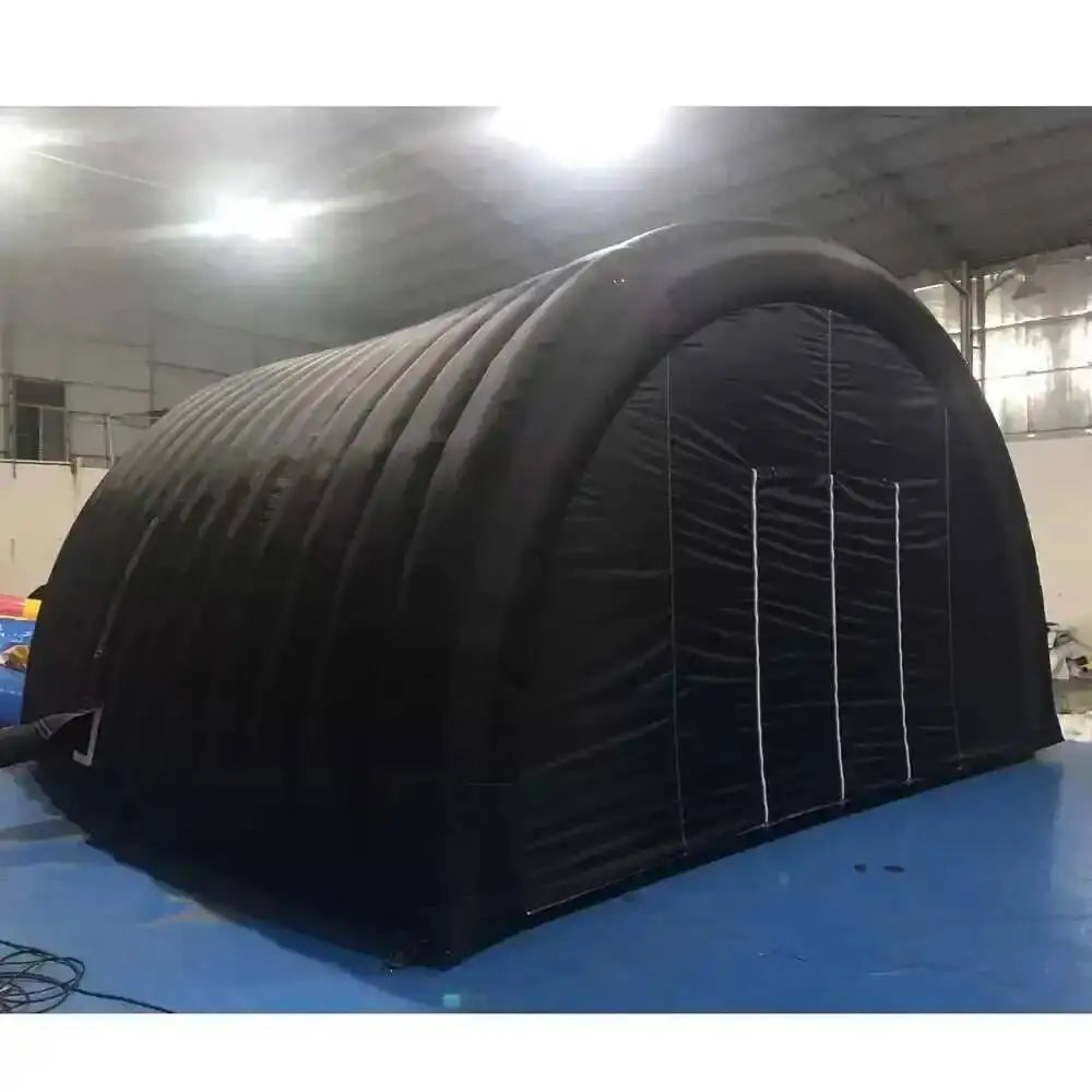 Giant Red Tent While Iatable Stage Cover Shelter Air Roof For Outdoor Activities And Promotion Display