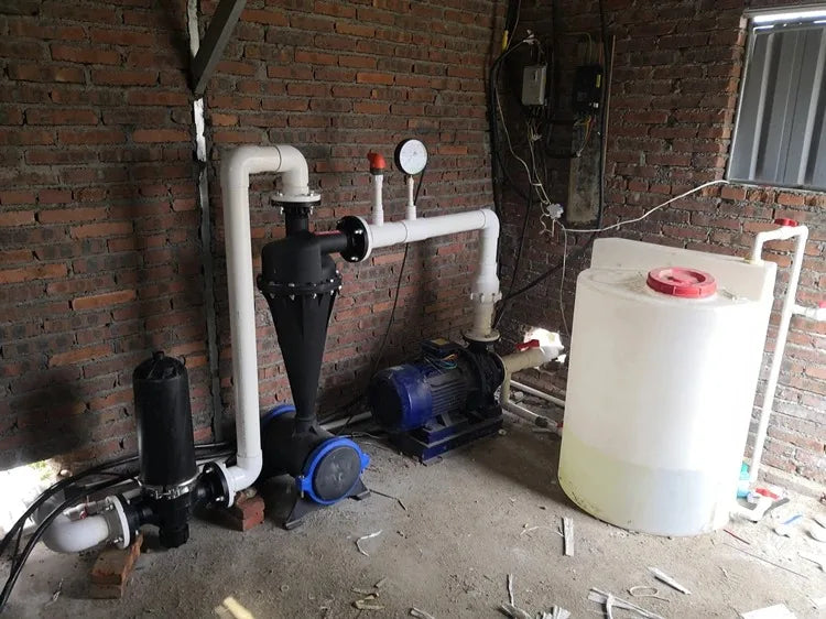 Water Treatment Irrigation Equipment Centrifugal Hydrocyclone Filter Filtering Well Water for Irrigation System Sediment Filter