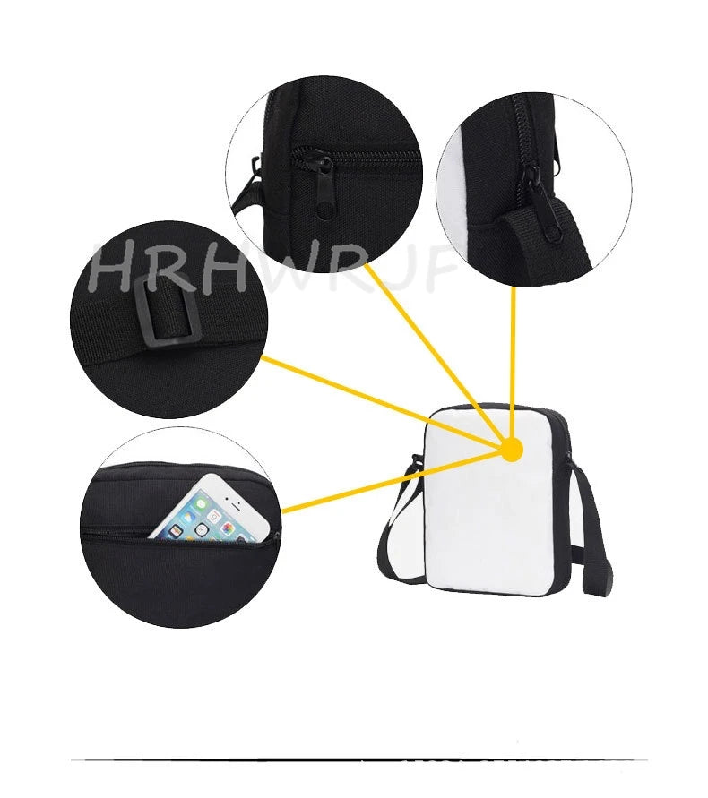 Cars School Backpack For Boys Girls Cartoon Game Knapsack Primary Backpacks Kids Satchels Space School Bags With Shoulder Bags