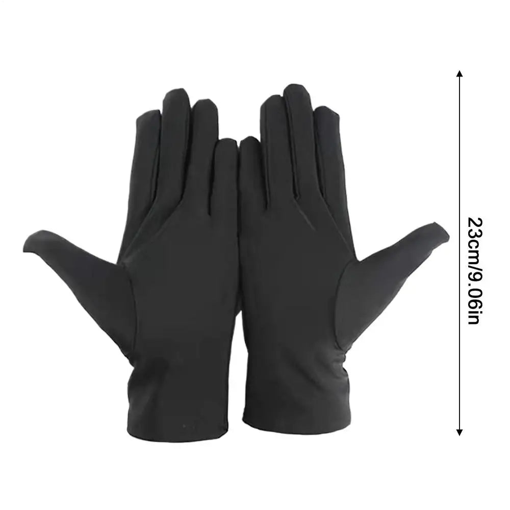 Jewelry gloves black Soft Fashionable for Etiquette Jewelry Appreciation Quality Inspection Unisex Labor Protection Gloves
