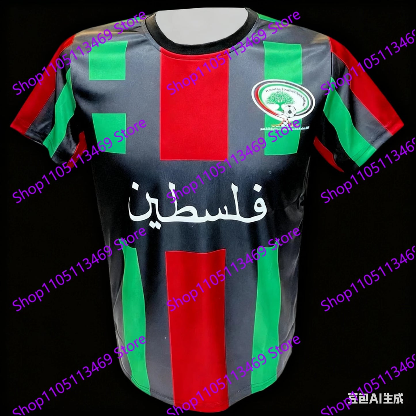 Palestine Football Jersey T Shirts Summer Sports Short Sleeve Flag 3d Print Tee Summer Men'S Kid'S Outdoor Fitness Training Top