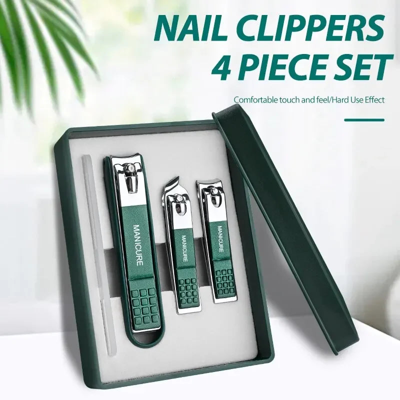 Nail Clipper Set HighGrade Household Nail Clippers Men And Women Universal Pedicure Tools Simple Portable Nail Tools