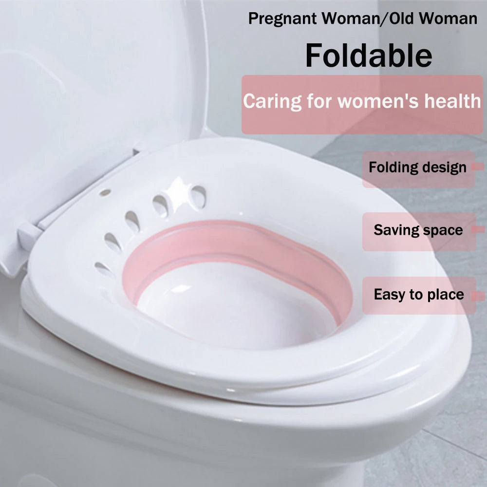 Portable Bidet Sitz Bath Tub Basin For Pregnant Women Elderly Postpartum Hemorrhoids Patient Toilet Sitz Bath Tub Basin Bidet