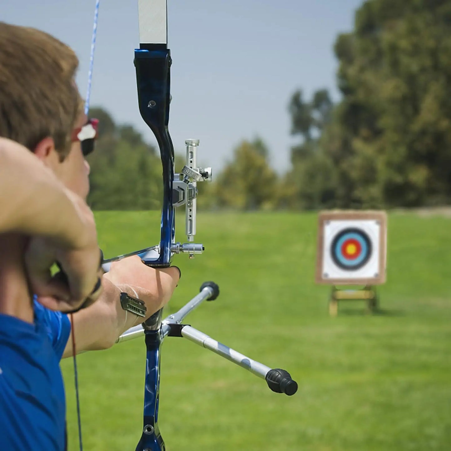 Archery Target Grass Square Target For Backyard - 20inch Bow Archery and Arrows Block Straw Target For Compound Recurve Bow Shoo