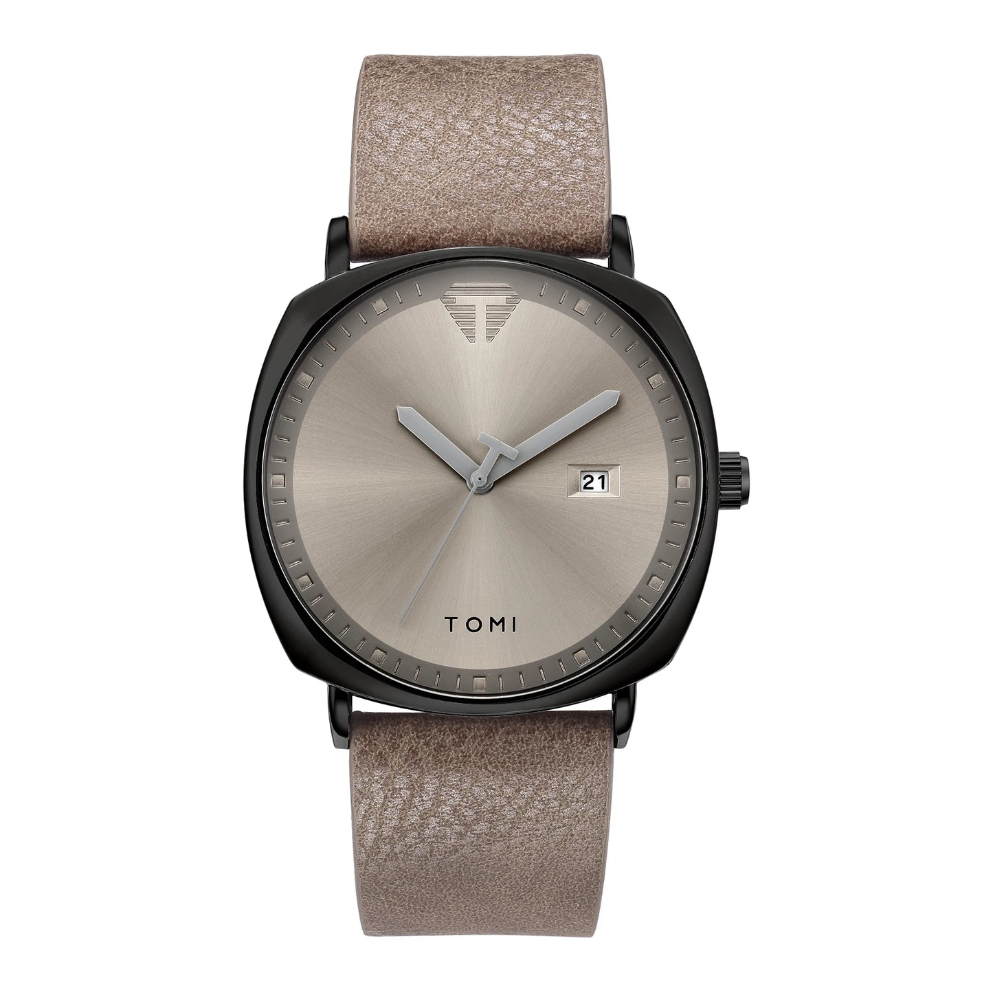 Trendy Quartz Watch for Men Sports Watches Automatic Date Military Wristwatch Minimalist Fashion Men Gifts Leather Strap Relogio