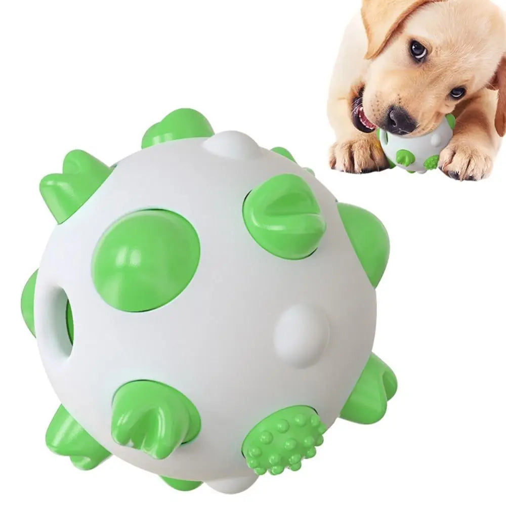 Pet Supplies Bite Resistant Pet Toy Ball TPR Wear Resistant Dog Chew Toy Non-slip Pet Teeth Cleaning Ball for Dogs Puppy Cats