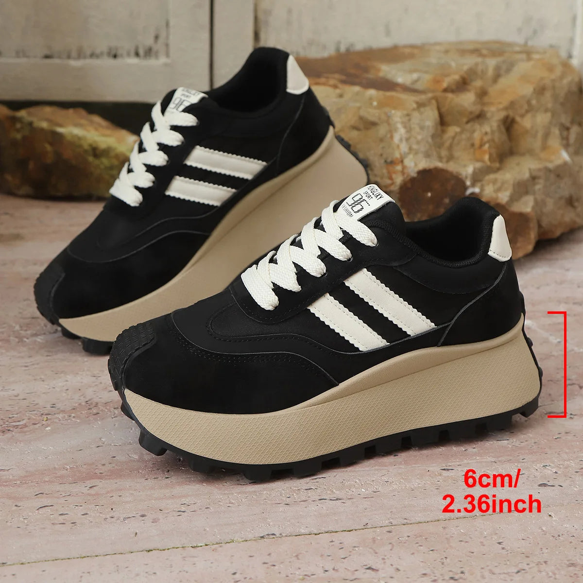 Women's Platform Shoes Fashion Forrest Gump Shoes 2026 New Sneakers for Women Casual Tennis Shoes Thick Sole Vulcanized Footwear