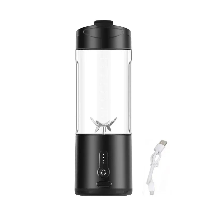 Portable Blender 6 Baldes Powerful Personal juicer For Shakes Smoothies Usb Rechargeable Portable Cup Fruit Fresh Juice Mixer
