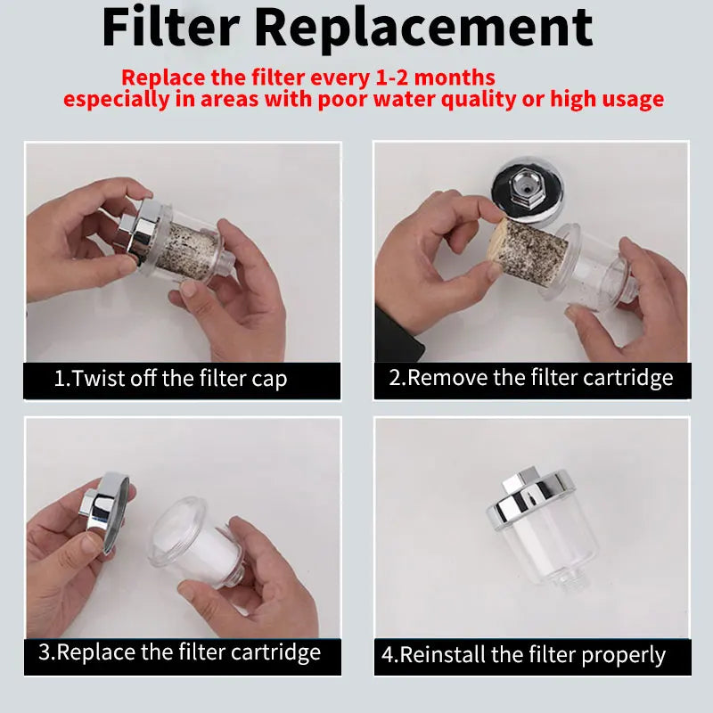 Plastic Faucet Filter, Kitchen Bathroom Shower Toilet Water Heater Washing Machine Filter, Tap Water Purifier, for Home Use
