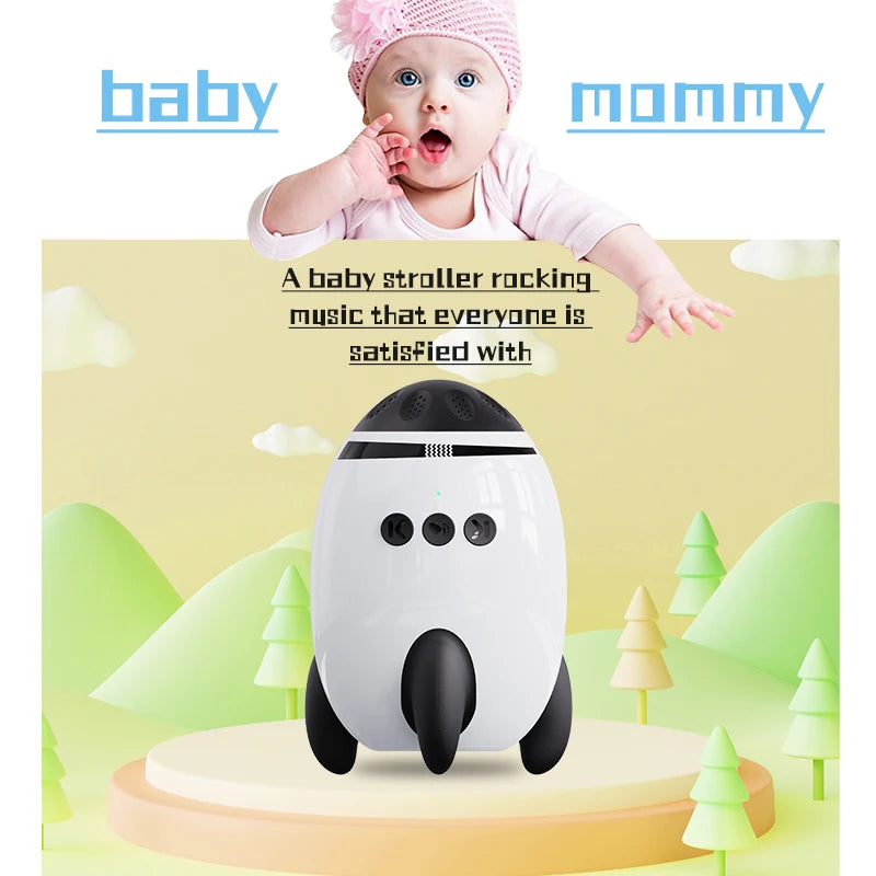 Baby Rocker Portable Baby Bouncer Accessory Can Play Lullabies To Help Babies Fall Asleep Baby Sleep Aid Newborn Essentials Best