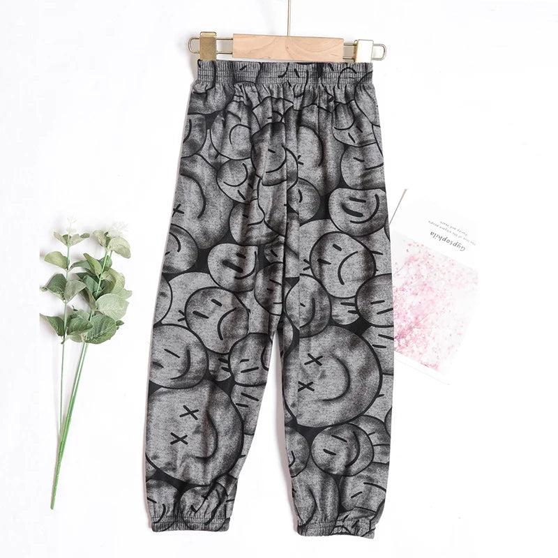 Boys' Sports Pants Children's Pants 2023 New Guard Pants Spring and Autumn Little Boys' Pants Casual Pants Versatile Trendy Pant