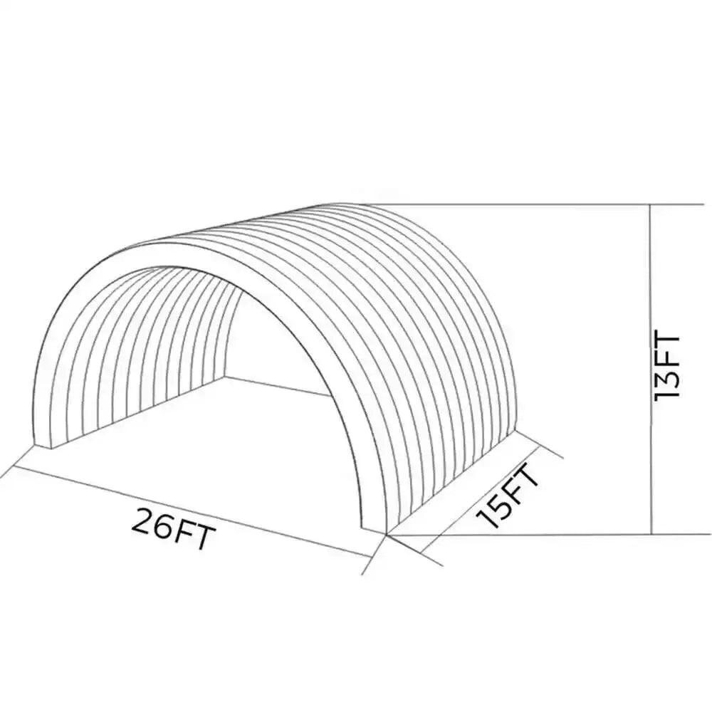 Giant Red Tent While Iatable Stage Cover Shelter Air Roof For Outdoor Activities And Promotion Display