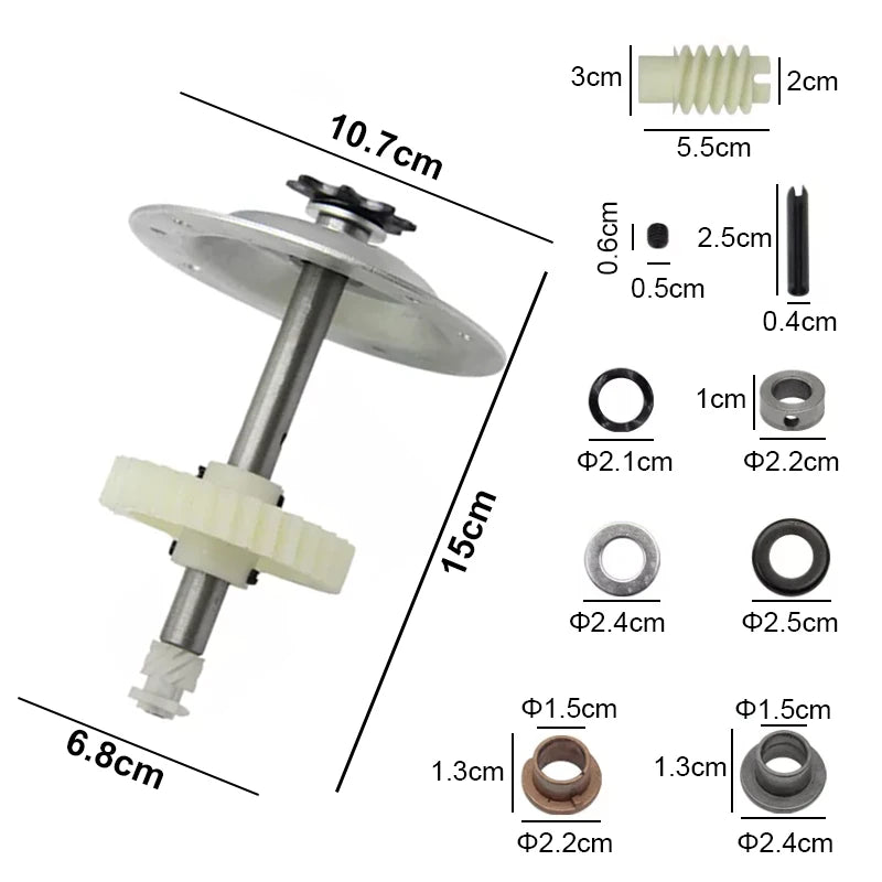For Liftmaster 41C4220A Garage Door Opener Gear & Sprocket Kit Replacement for Liftmaster Chamberlain 1/3 and 1/2 HP Chain Drive