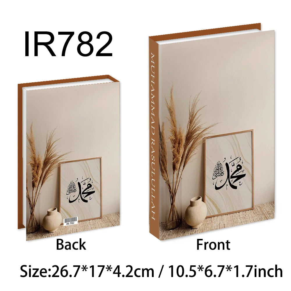 Islamic Serie Fake Book Decoration Coffee Table Decoration Living Room Fashion Prop Books Home Decoration Model Room Accessories