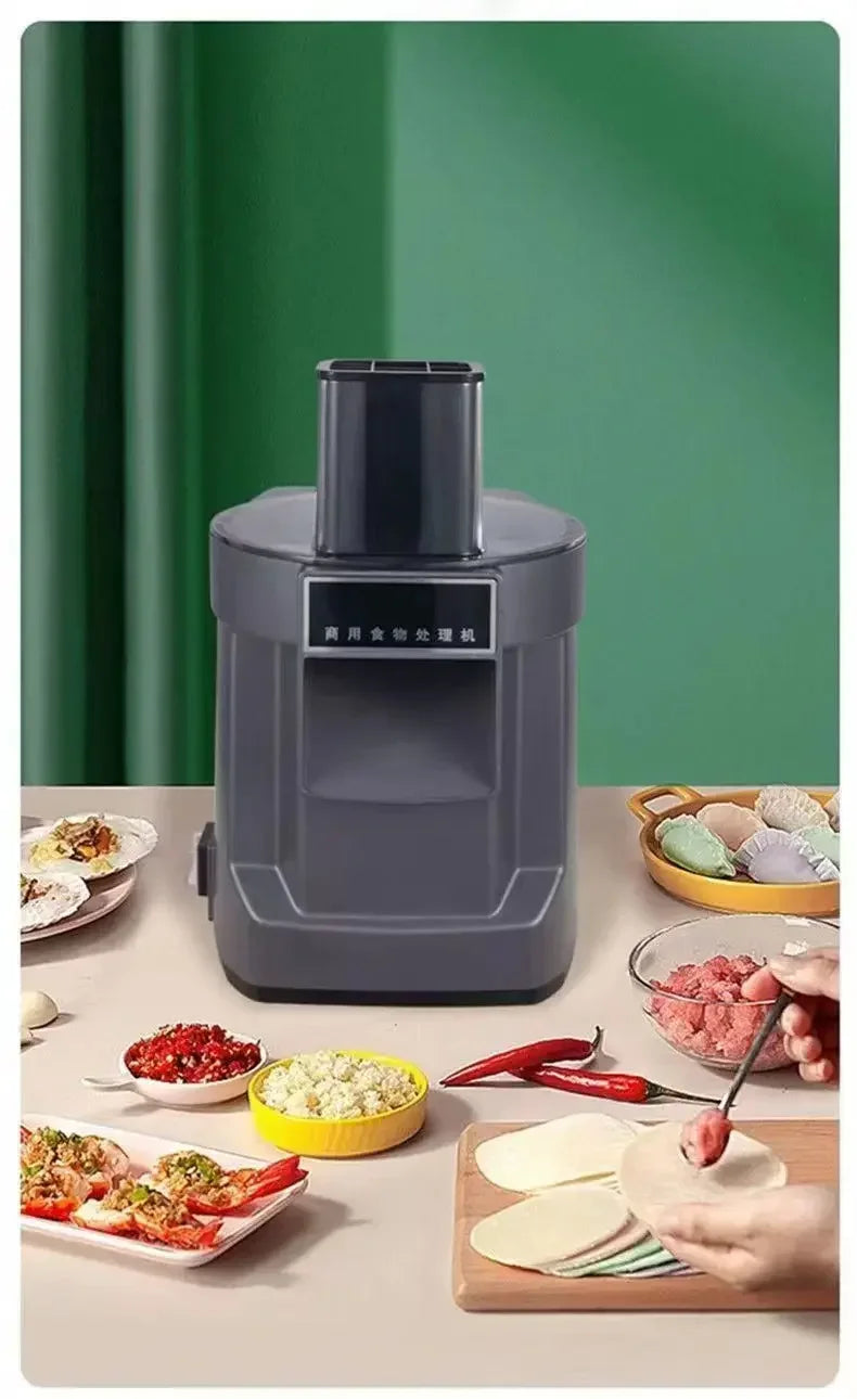 Vegetable Cutter Commercial High Power Family Party Multifunctional Automatic Dicing Slicing Shredding Chopp Vegetable