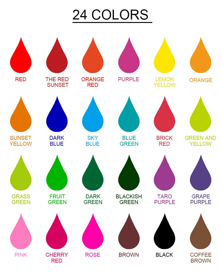 Liquid Pigment Diy Homemade Lipstick Dyes Making Coloring Safe Colorants for DIY Lip Gloss Candle Soap Making Water Oil Dual Use