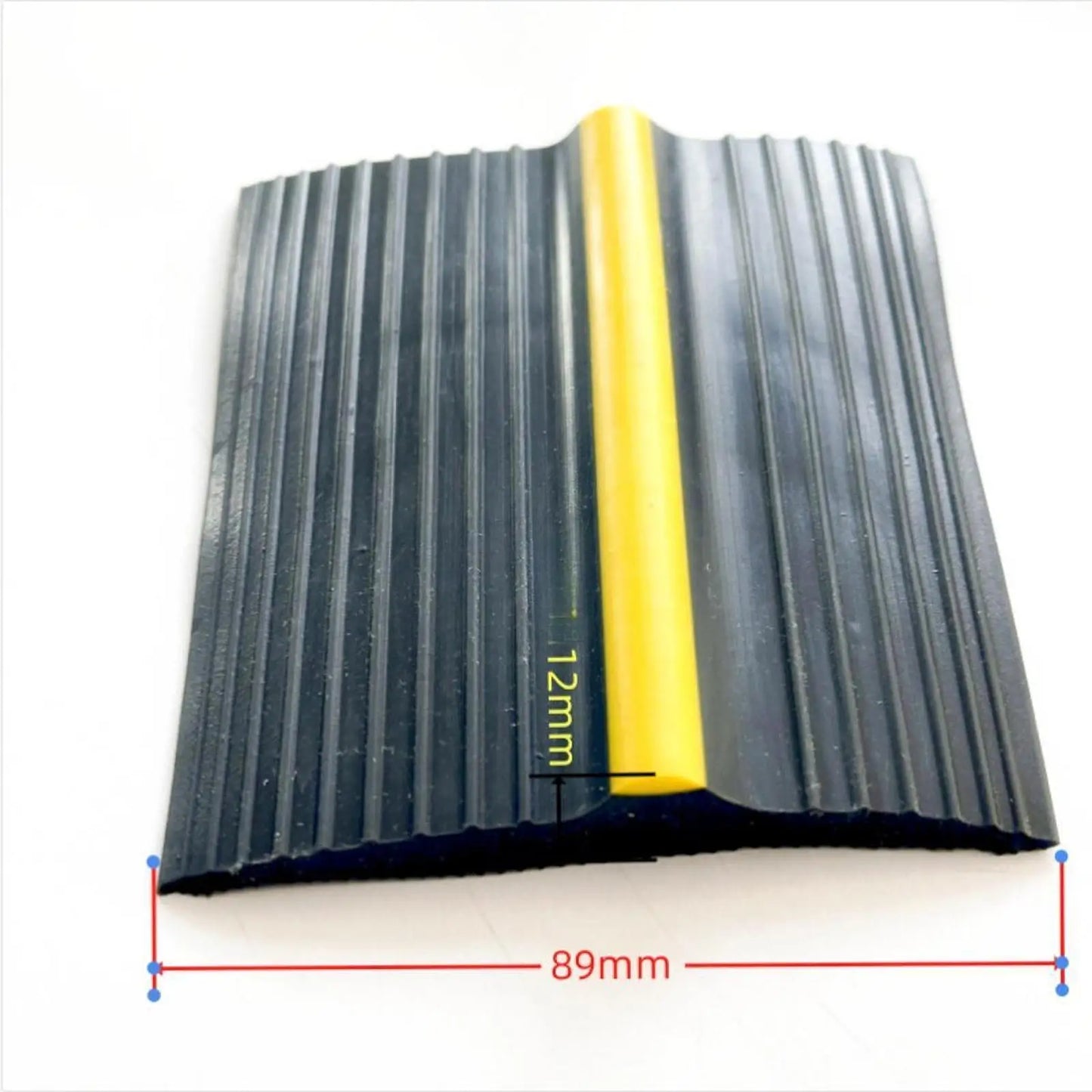 Garage Door Bottom Threshold Seal Strip Waterproof Weatherstrip Windproof Easy Cut Weatherproof Lightweight Weather Stripping