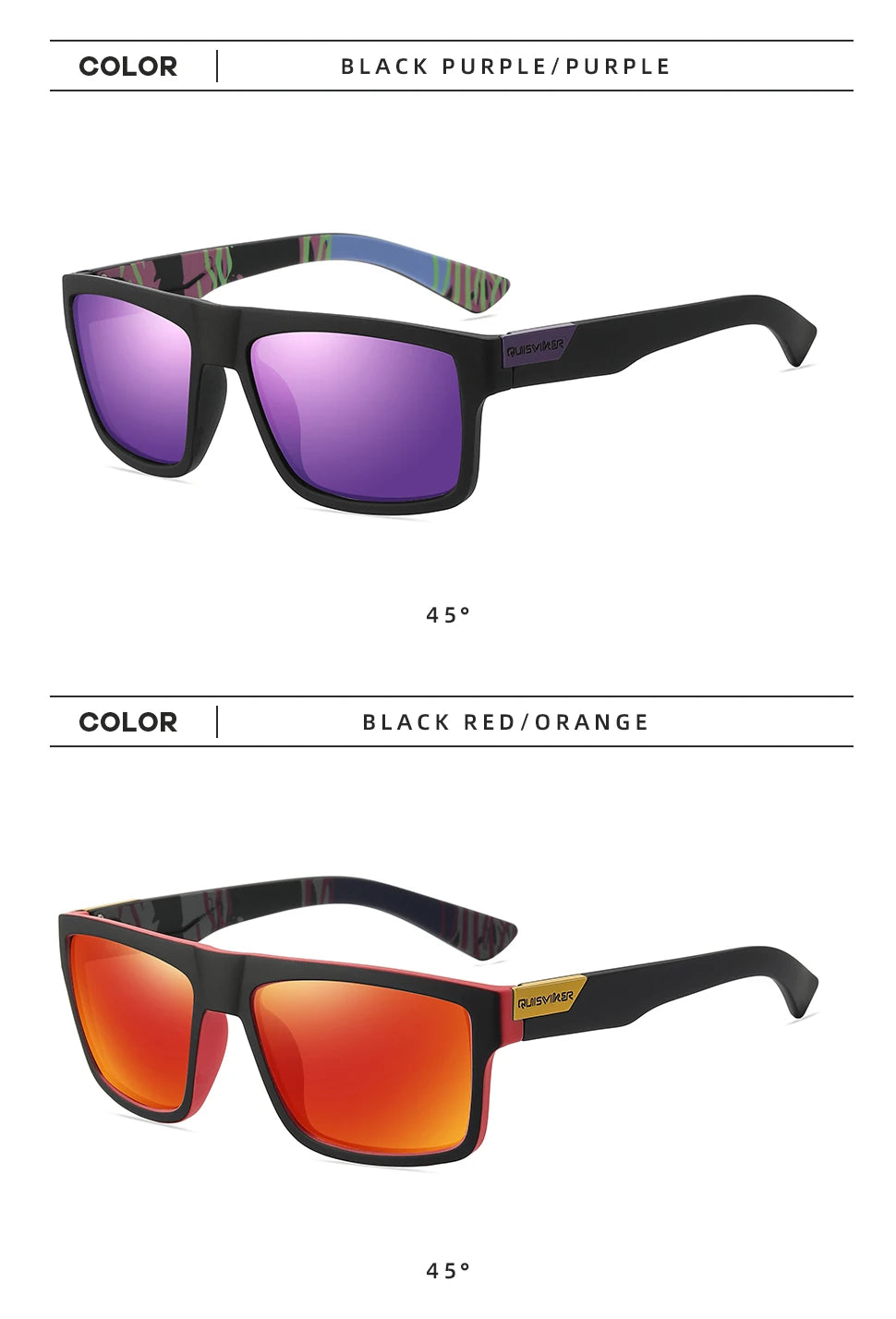 Classic Polarized Sunglasses Men Women UV400 Sun Glasses Fishing Goggles Outdoor Sport Eyewear