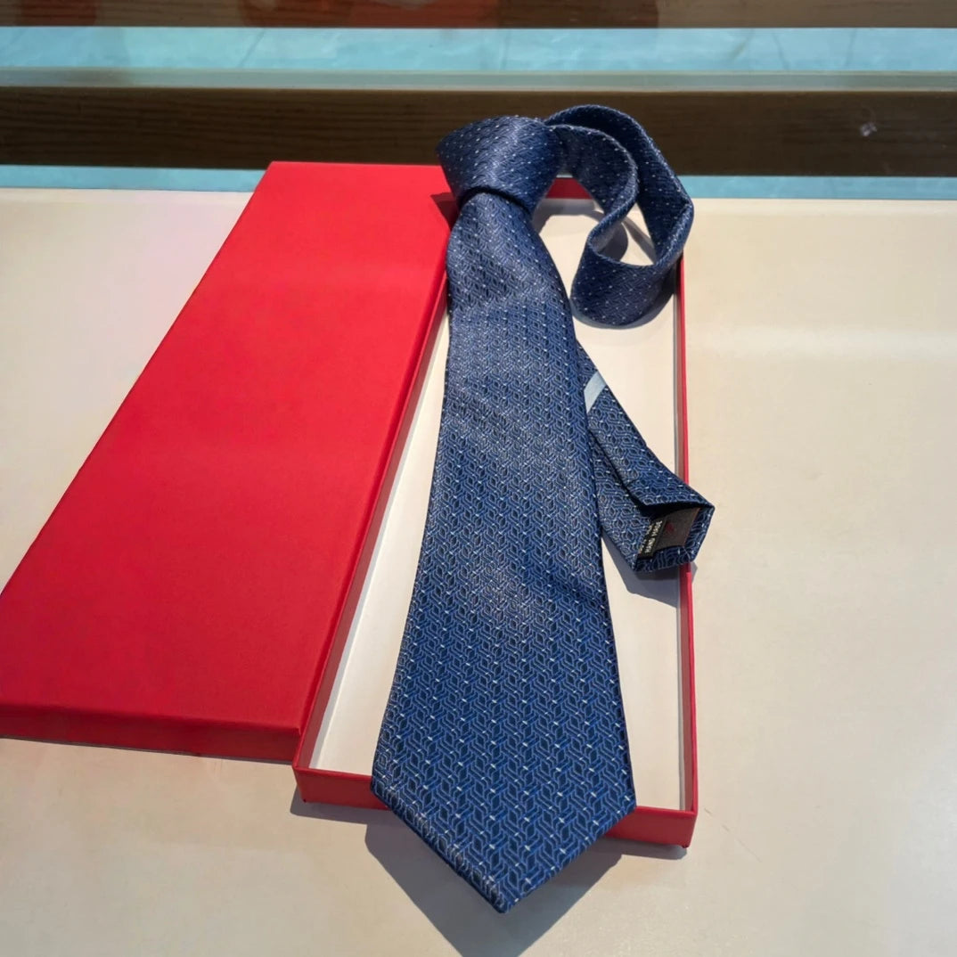Luxury Brand Handmade Men's Neck Ties 100% Silk Ties Twill F Style High-End Business Formal Bows Ties Holiday Christmas Gifts