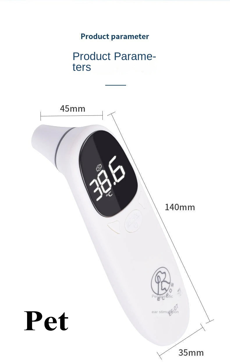 Animal Temperature Measuring Instrument Veterinary Thermometer Pet Infrared Non-contact Electronic For Dog Cattle Sheep Cats